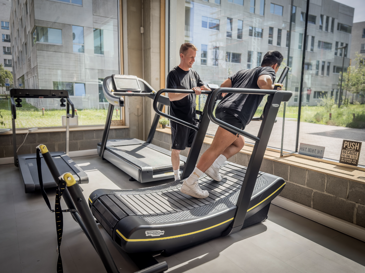 Foto van sporters in Central Fitness Antwerp